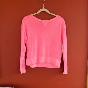 Vibrant Pink Long Sleeve Top